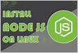 How to Install Node.js on Linux Mint 21 or 20
